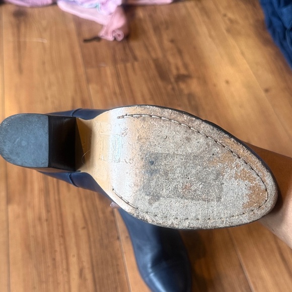 rag & bone Dark Blue Ankle Boots - Picture 3 of 9